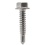 Hex Washer Head 14 X 3/4 63pcs w/Neoprene Bonded Washer Screws