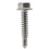 Hex Washer Head 14 X 3/4 63pcs w/Neoprene Bonded Washer Screws