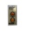 Knobs 2pk. Round Brass & Oak Finish Chapter