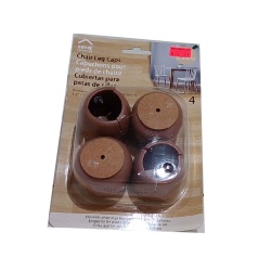 Round Chair Leg Caps 4-pc. 30-40mm. Home Essentials