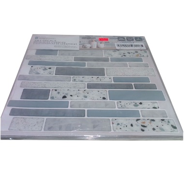 Wall Decal Multi Rec. Tile Blues/Terrazzo iDesign