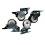 Caster Wheels Swivel Plate 2 Dual w/Brake 4pk. (Or $4.99ea.) Heavy Duty