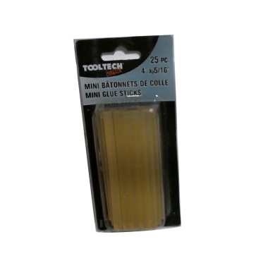 Glue sticks mini 25 pc 4x5/16 inch