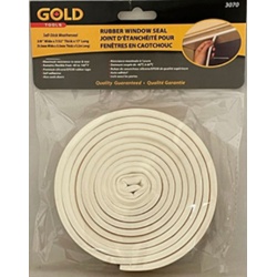Rubber window seal