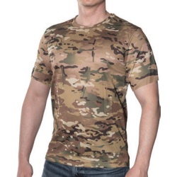 Military T-shirts Small Uniflage Kwik Dry Short Sleeve