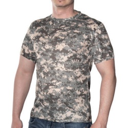 Military T-shirts Xxlarge Acu Digital Kwik Dry Short Sleeve