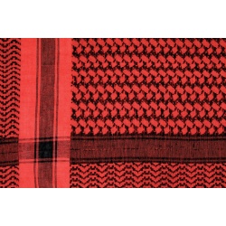 Shemag head wrap - red