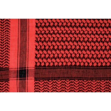 Shemag head wrap - red