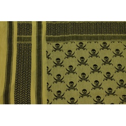 Shemag head wrap - skull