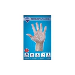SANI-GUARD DISPOSABLE LDPE GLOVES L/XL 75/PK