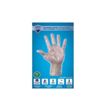SANI-GUARD DISPOSABLE LDPE GLOVES S/M 75/PK