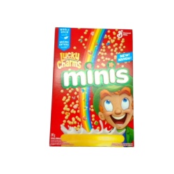 Lucky Charms Minis Cereal 297g. General Mills