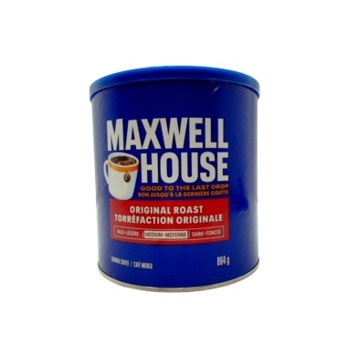 Maxwell House Ground Coffee Original Roast 864g. (endcap)