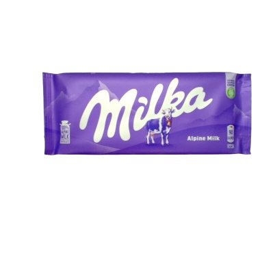 Chocolate Bar Milka Alpine Milk 100g.