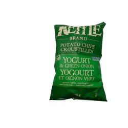 Kettle Chips Yogurt & Green Onion 198g.