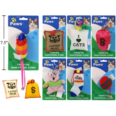 Catnip Toys 9 styles PAWS