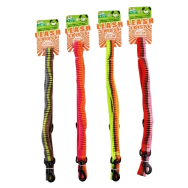 Dog Leash 5ft Stretchable Asst'd Colors