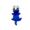 Ellen Degeneres Pet Toy 12 Crinkle Blue Skunk