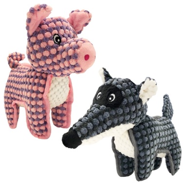 Pet Toy Animals Plus w/ Squeaker 11.5 Animoos