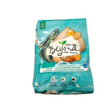 Purina Beyond Cat Food Whitefish & Egg Recipe 5kg.