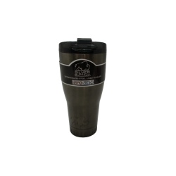 18/8 Stainless Steel Lined Tumber 30oz. Grey Silver Buffalo Protek