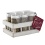 6pc. Spice Jar Set w/Wooden Crate Goodspice Italian Spice Mix