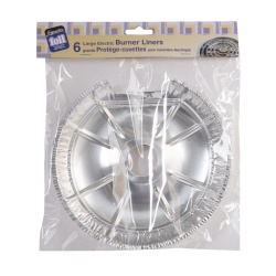 Burner liners for large burner 6 pc