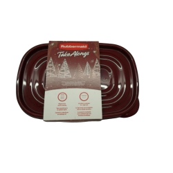 Food Containers 4 Cup Rectangle w/Lids Rubbermaid