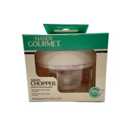 Handy Chopper Manual Food Processor 3.5 x 3.5" x 2.75" Handy Gourmet"