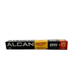 Non Stick Baking Foil 25' + 5' Alcan
