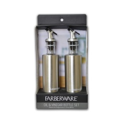 Oil & Vinegar Bottle Set 300ml Farberware