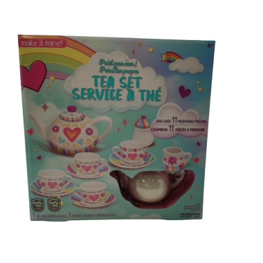 Paint Your Own Tea Set 11pc. Make It Mine!