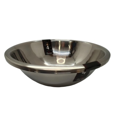 Resto 6.3L stainless steel bowl 4 pack