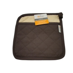 Potholder Ultimate 100% Cotton Dark Grey Mukitchen