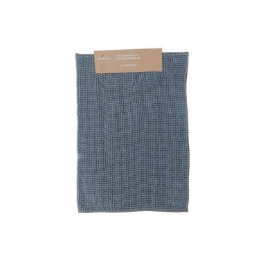 Bath Mat Solid Color Cheniile 20x28
