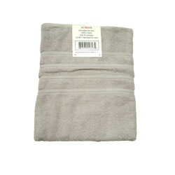 Bath Towel 27 x 52" Pearl Gray Atman"