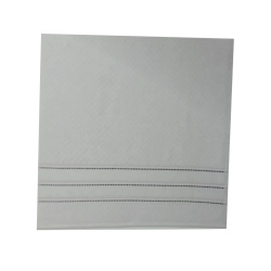 bath towels white 24x50inch 61x127cm Zero twist terry