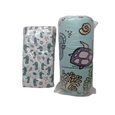 Bed In A Bag Kid's Twin Tide Pool Party Amazon Basics (endcap)