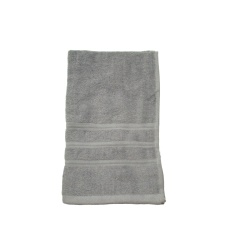 Cotton Hand Towel 16 x 26" Silver Atman"