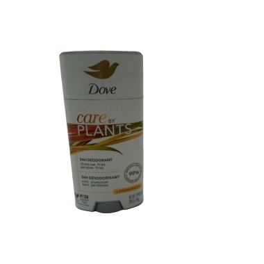 Deodorant Lemongrass Aluminum Free 74g. Dove Care By Plants