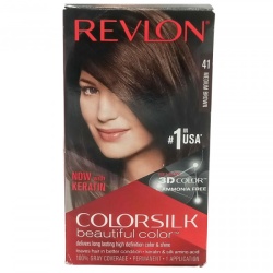 Hair Colour Colorsilk #41 Medium Brown Revlon