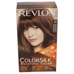 Hair Colour Colorsilk #43 Medium Golden Brown Revlon