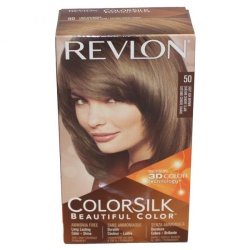 Hair Colour Colorsilk #50 Light Ash Brown Revlon
