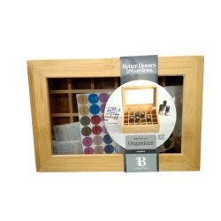 Essential Oil Organizer Bamboo 24 Slots Better Homes & Gardens