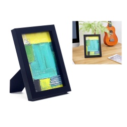 FRAME CONTEMPO 5X7in WOOD BLACK