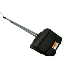 Broom & Dustpan Set Black Plastic Prograde