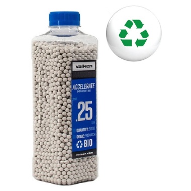 Ammo - .25g BIO 5,000 Rd Valken Accelerate