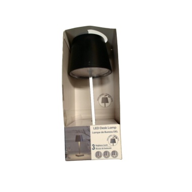Desk lamp LED - requires 3 AAA batteries (not incl.) 4.1x10.2 inches 10.5x26cm