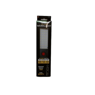 Slim Worklight 10 Rechargeable w/Hook & Magnets 3 Stage