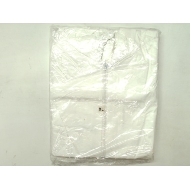 Coverall Disposable XL White w/Hood